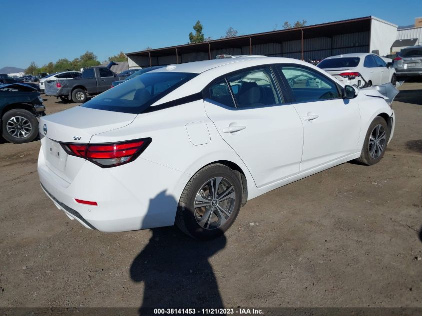 2022 NISSAN SENTRA SV XTRONIC CVT - 3N1AB8CV3NY205042