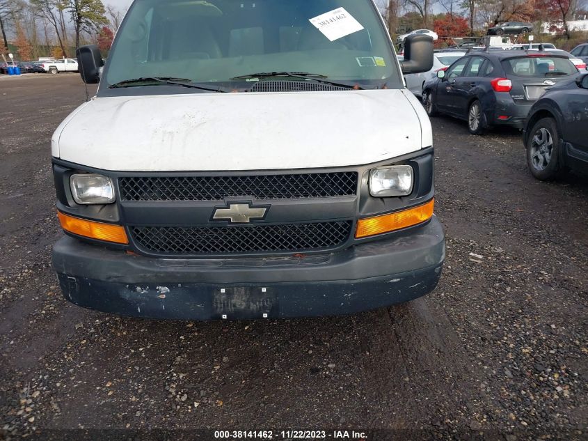 2013 CHEVROLET EXPRESS 1500 WORK VAN - 1GCSGAFX3D1133298