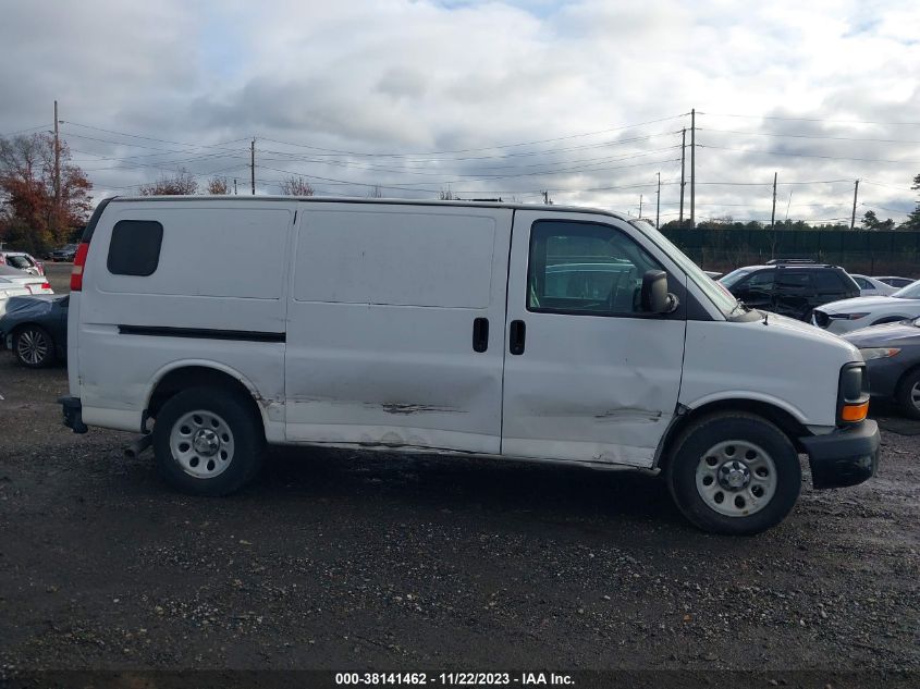 2013 CHEVROLET EXPRESS 1500 WORK VAN - 1GCSGAFX3D1133298