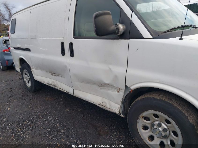 2013 CHEVROLET EXPRESS 1500 WORK VAN - 1GCSGAFX3D1133298
