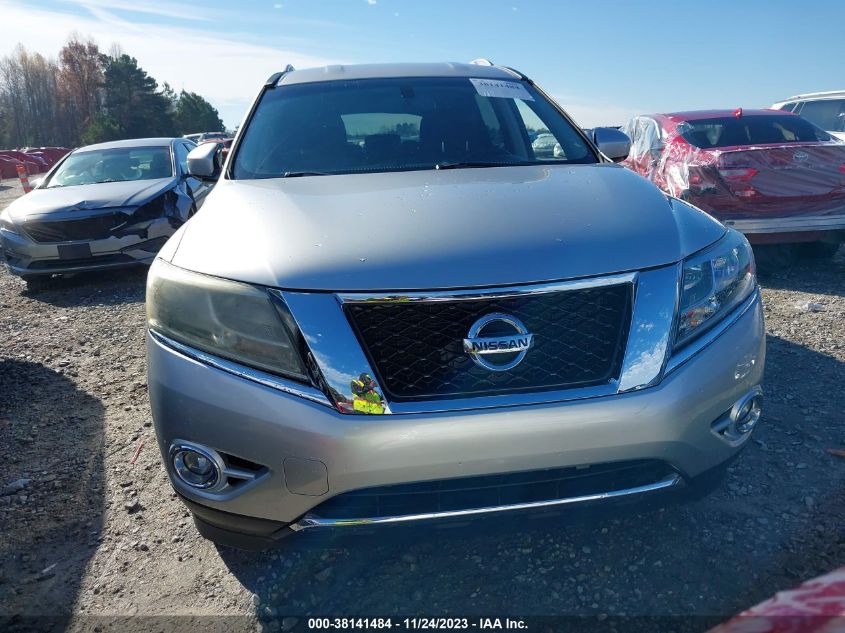 2013 NISSAN PATHFINDER SL - 5N1AR2MM0DC612671
