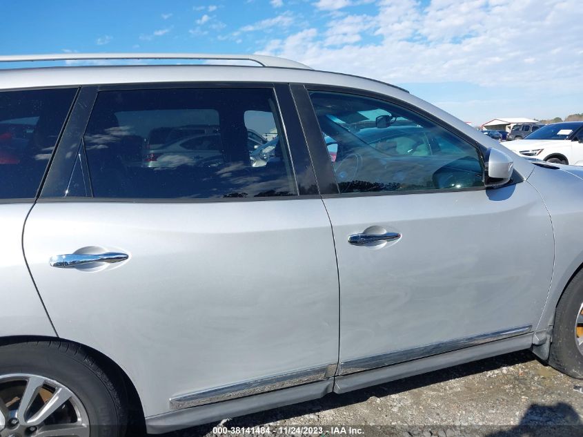 2013 NISSAN PATHFINDER SL - 5N1AR2MM0DC612671