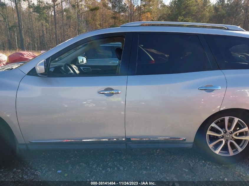 2013 NISSAN PATHFINDER SL - 5N1AR2MM0DC612671