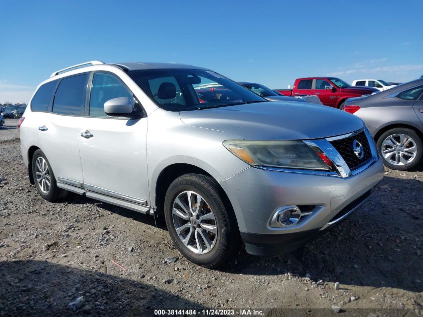 2013 NISSAN PATHFINDER SL - 5N1AR2MM0DC612671