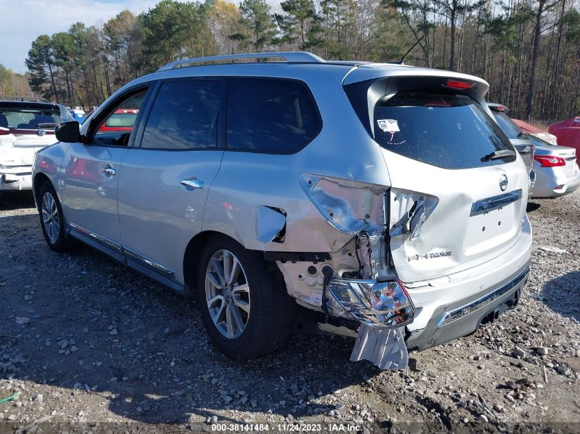 2013 NISSAN PATHFINDER SL - 5N1AR2MM0DC612671