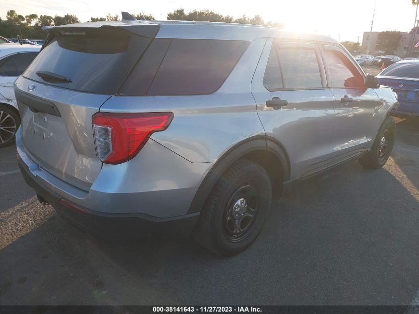 2020 FORD POLICE INTERCEPTOR UTILITY 1FM5K8AB5LGB96118
