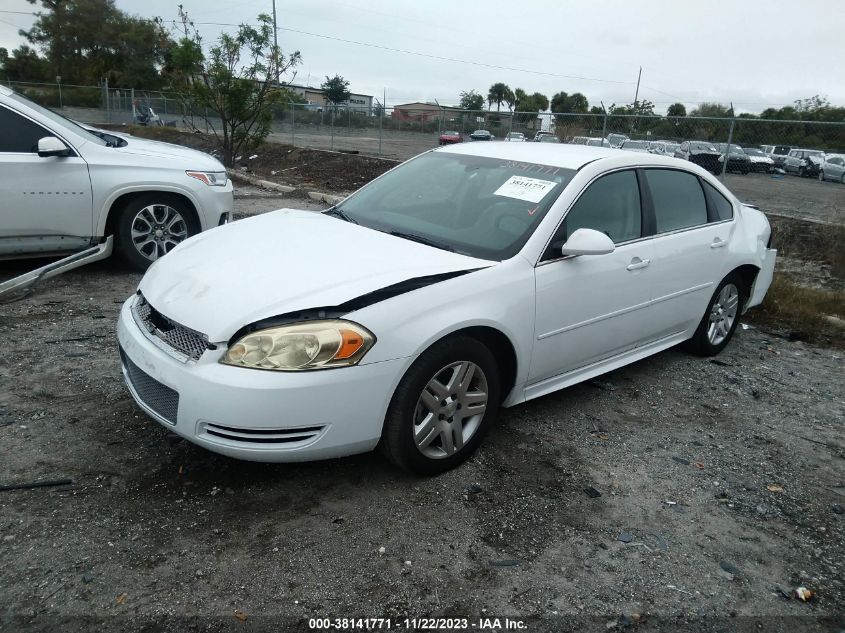 2013 CHEVROLET IMPALA LT - 2G1WG5E31D1212396