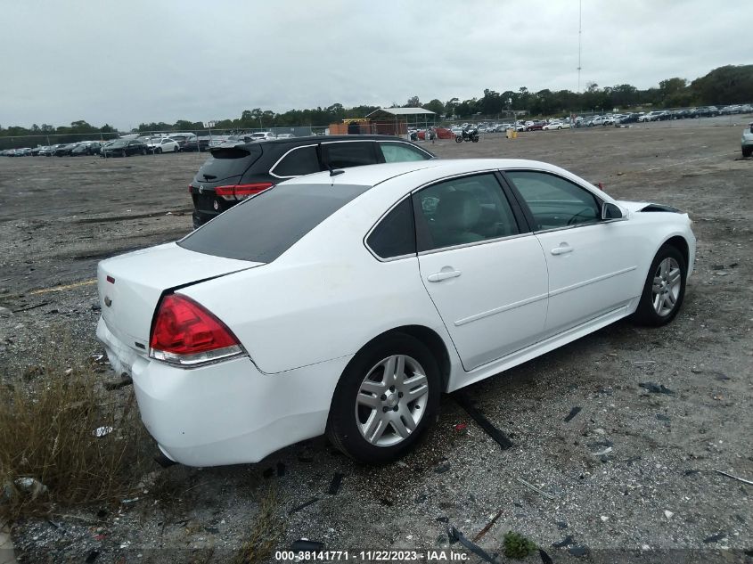 2013 CHEVROLET IMPALA LT - 2G1WG5E31D1212396