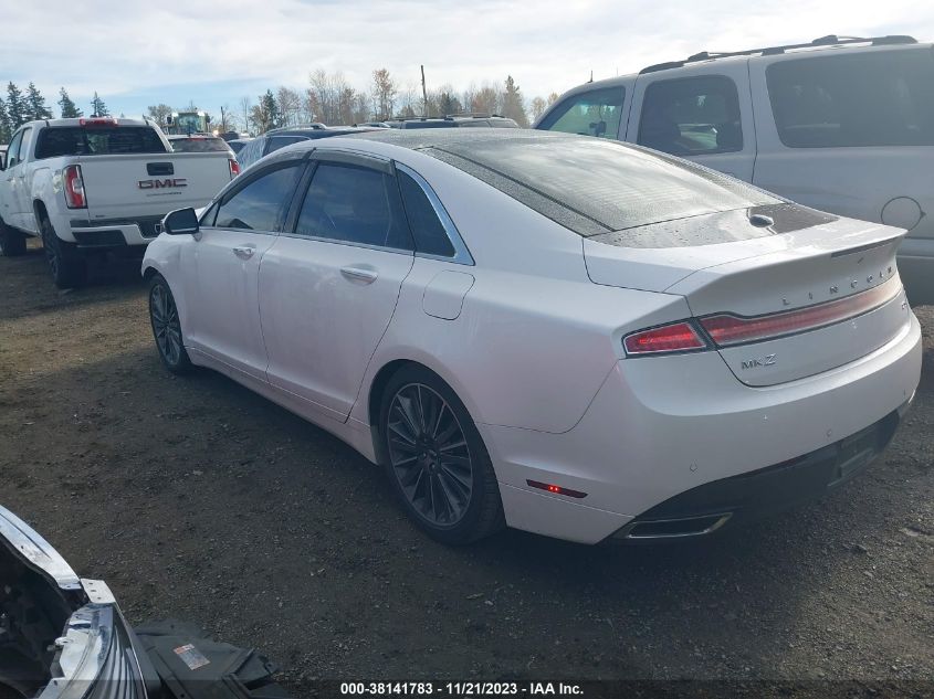 2016 LINCOLN MKZ HYBRID HYBRID 3LN6L2LU2GR608474