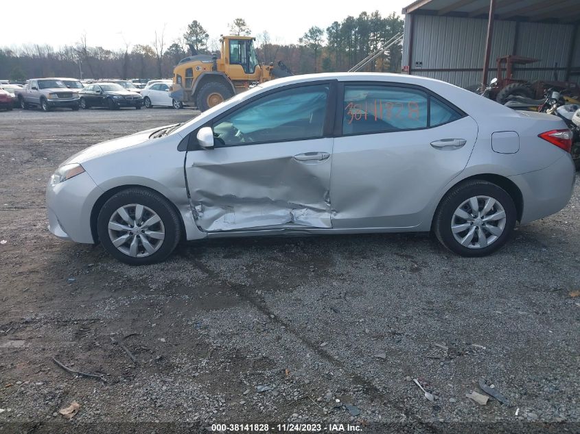 2016 TOYOTA COROLLA LE - 2T1BURHE7GC636769