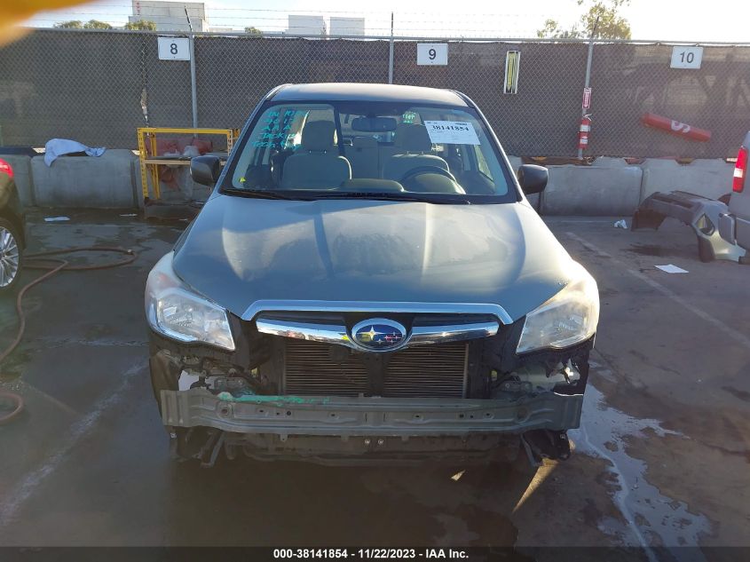 2014 SUBARU FORESTER 2.5I - JF2SJAAC9EH527162
