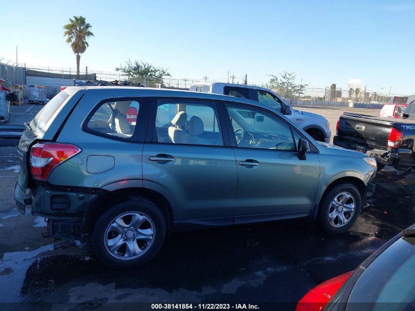 2014 SUBARU FORESTER 2.5I - JF2SJAAC9EH527162