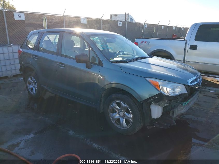 2014 SUBARU FORESTER 2.5I - JF2SJAAC9EH527162