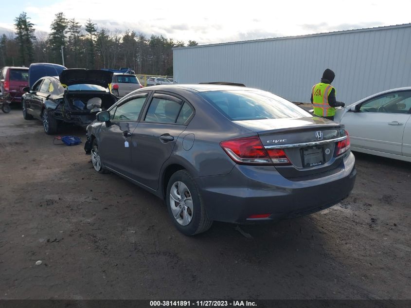 2015 HONDA CIVIC LX - 19XFB2F59FE705236