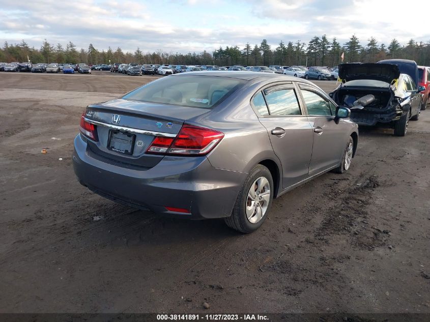 2015 HONDA CIVIC LX - 19XFB2F59FE705236