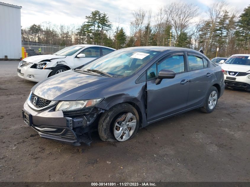 2015 HONDA CIVIC LX - 19XFB2F59FE705236