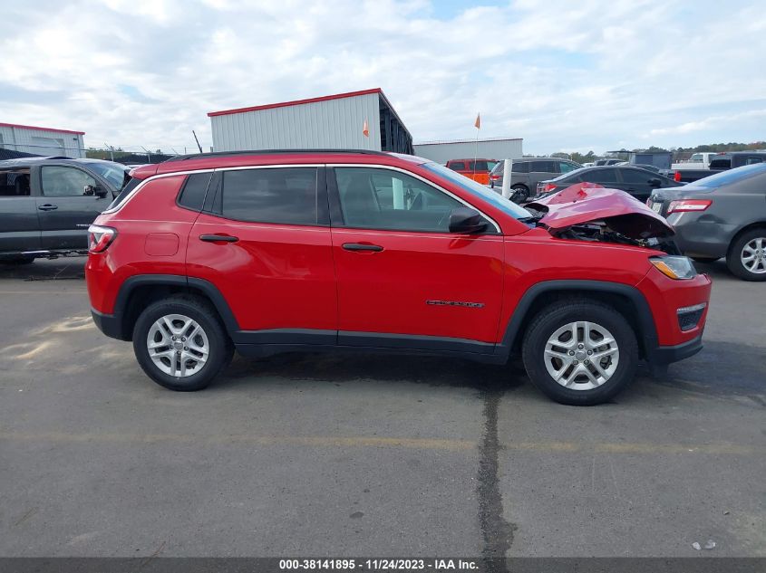 2019 JEEP COMPASS SPORT FWD - 3C4NJCABXKT614127
