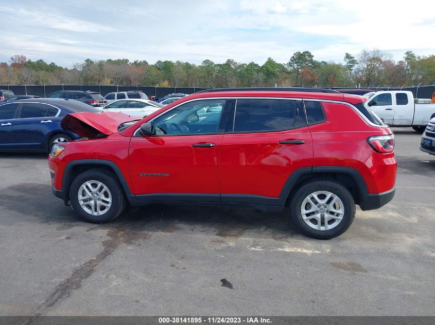 2019 JEEP COMPASS SPORT FWD - 3C4NJCABXKT614127