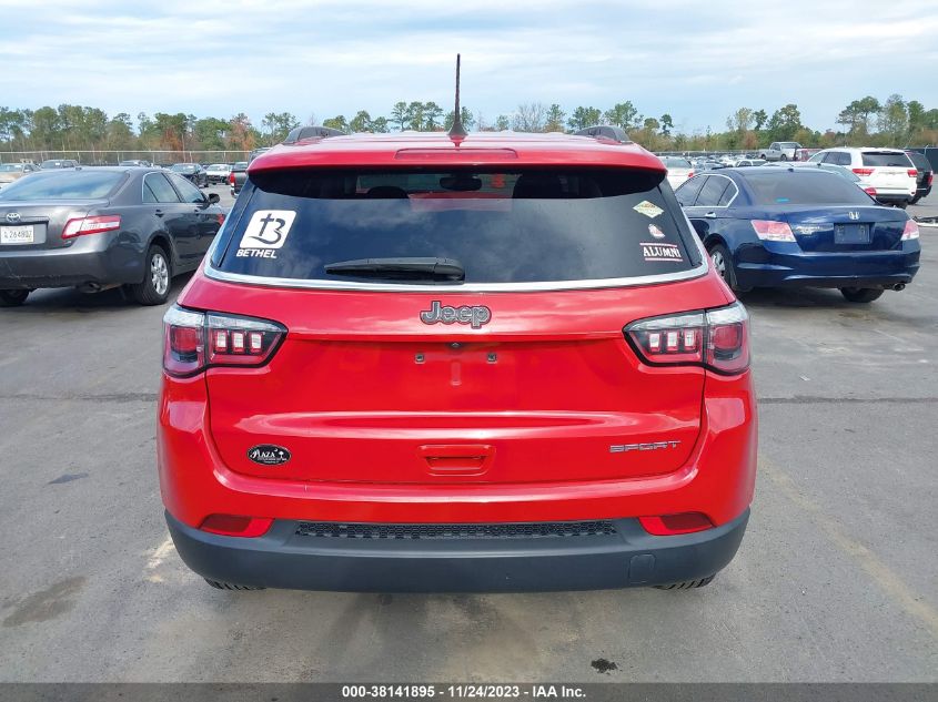 2019 JEEP COMPASS SPORT FWD - 3C4NJCABXKT614127