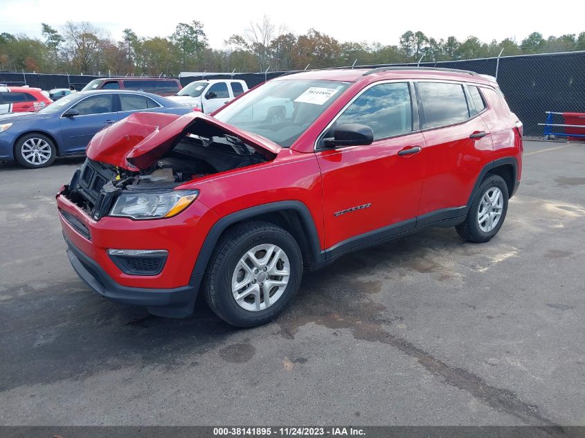 2019 JEEP COMPASS SPORT FWD - 3C4NJCABXKT614127
