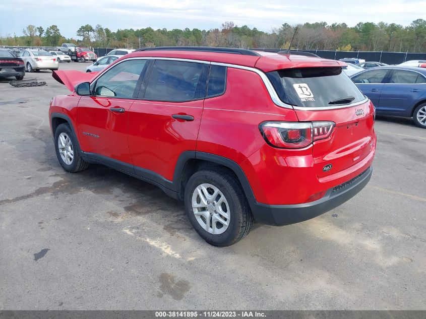 2019 JEEP COMPASS SPORT FWD - 3C4NJCABXKT614127