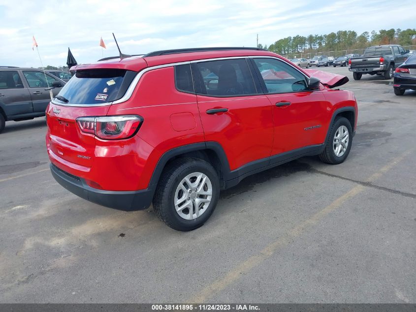 2019 JEEP COMPASS SPORT FWD - 3C4NJCABXKT614127