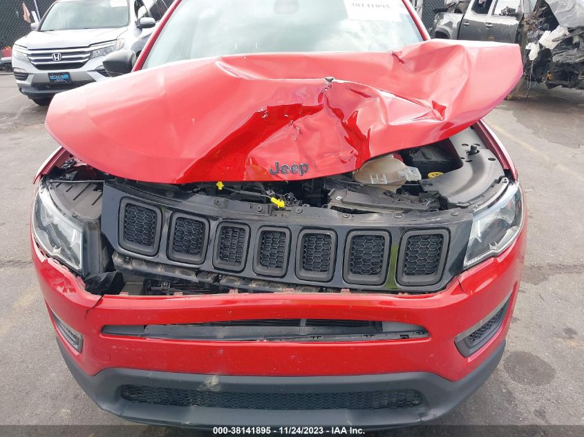 2019 JEEP COMPASS SPORT FWD - 3C4NJCABXKT614127