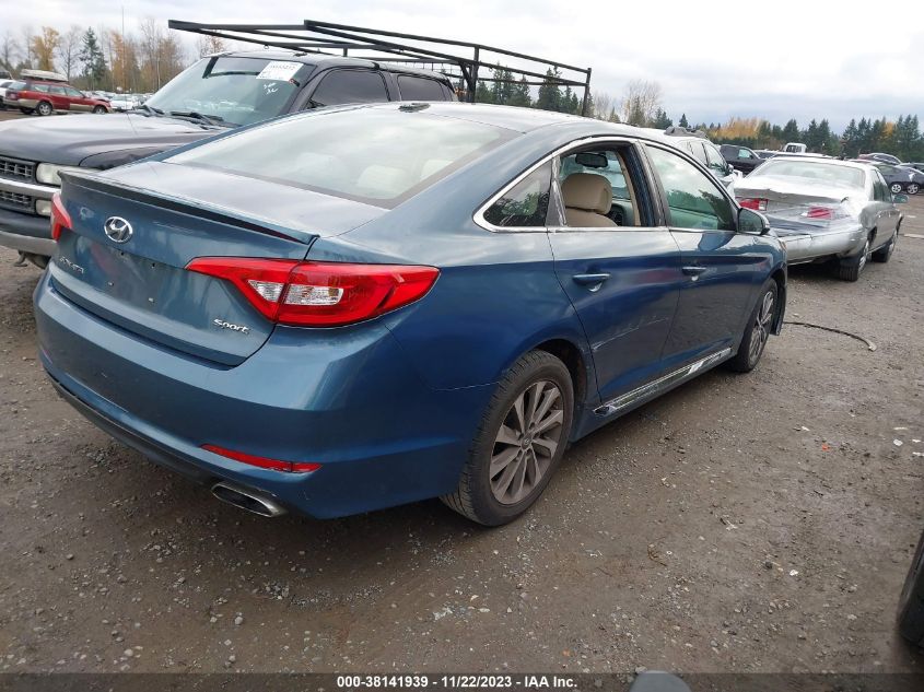 2017 HYUNDAI SONATA SPORT - 5NPE34AF8HH439906