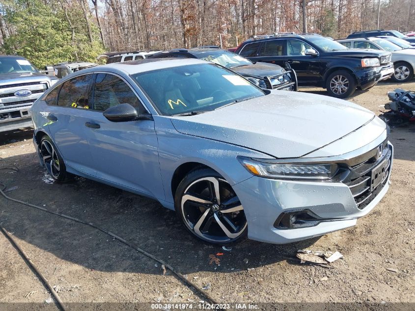 2021 HONDA ACCORD SPORT 2.0T - 1HGCV2F30MA025381