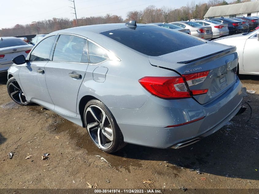 2021 HONDA ACCORD SPORT 2.0T - 1HGCV2F30MA025381