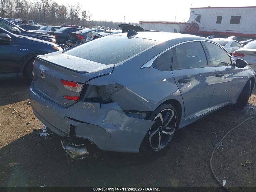 2021 HONDA ACCORD SPORT 2.0T - 1HGCV2F30MA025381