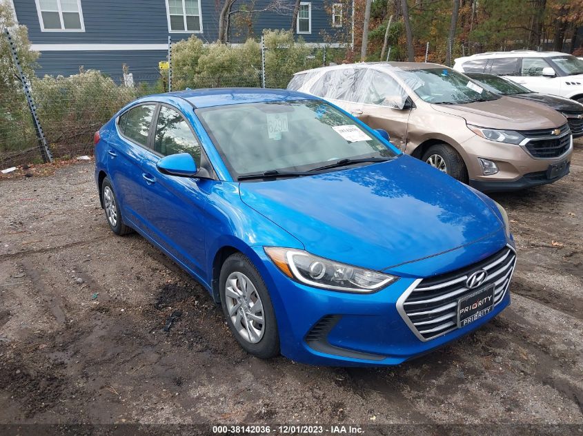 2017 HYUNDAI ELANTRA SE - KMHD74LF2HU384318