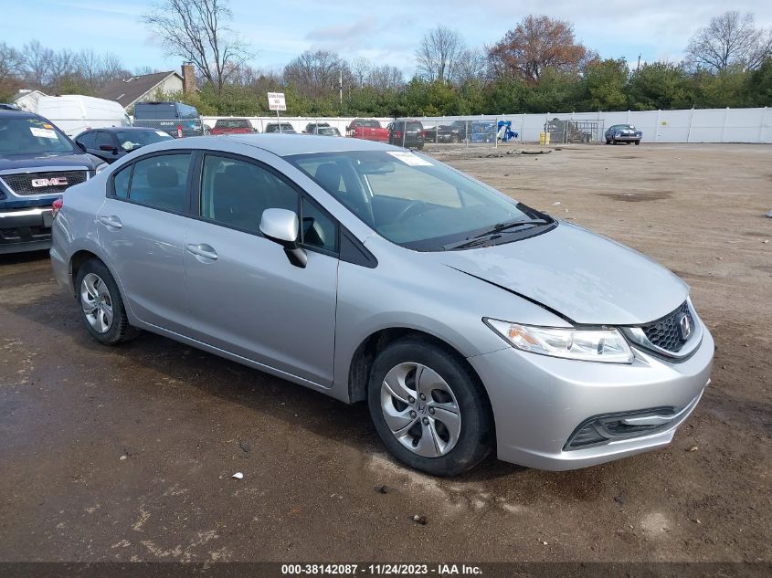 2013 HONDA CIVIC LX - 19XFB2F54DE063196