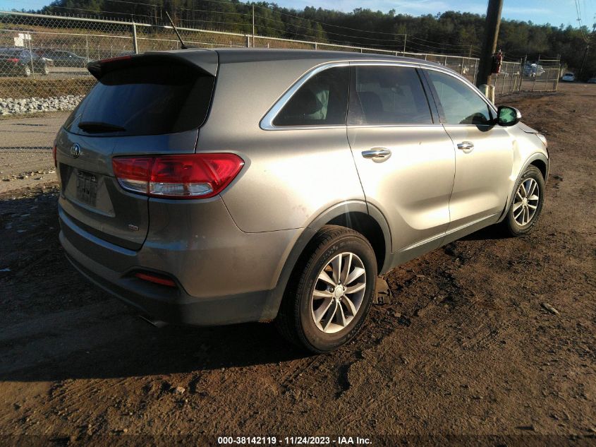 2017 KIA SORENTO 2.4L L - 5XYPG4A38HG192400