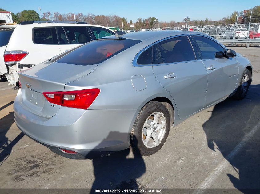 2016 CHEVROLET MALIBU LS - 1G1ZB5ST3GF278395