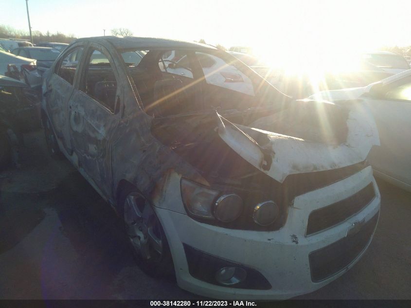 2013 CHEVROLET SONIC LTZ - 1G1JE5SH3D4160290