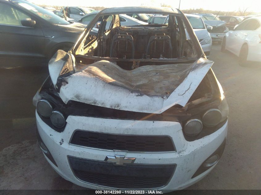 2013 CHEVROLET SONIC LTZ - 1G1JE5SH3D4160290