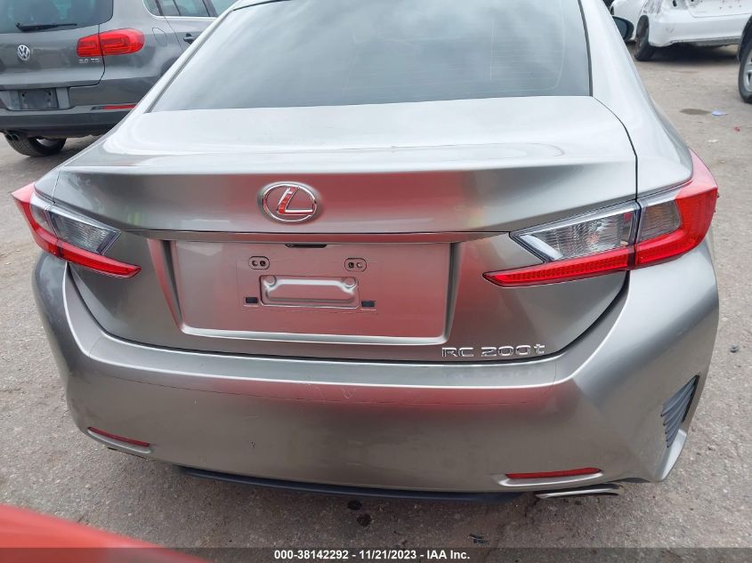 2016 LEXUS RC 200T JTHHA5BC6G5001427