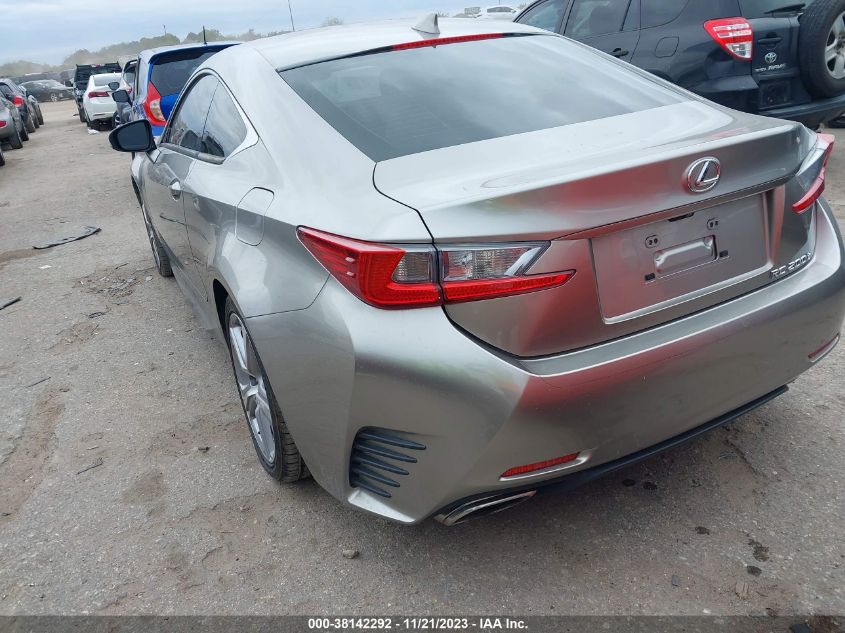 2016 LEXUS RC 200T JTHHA5BC6G5001427