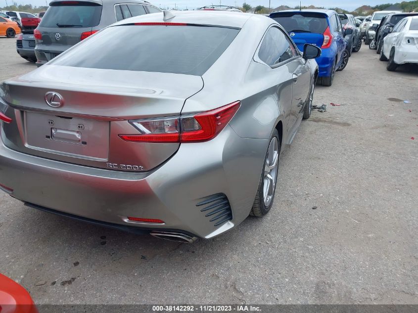 2016 LEXUS RC 200T JTHHA5BC6G5001427