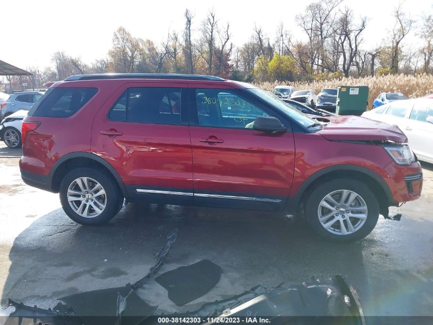2018 FORD EXPLORER XLT - 1FM5K8D81JGA96059
