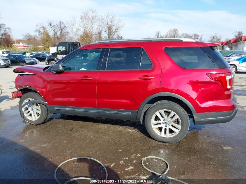 2018 FORD EXPLORER XLT - 1FM5K8D81JGA96059