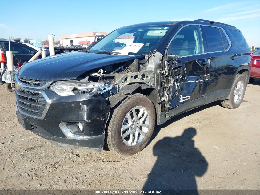 2021 CHEVROLET TRAVERSE LT - 1GNEVGKW3MJ195598