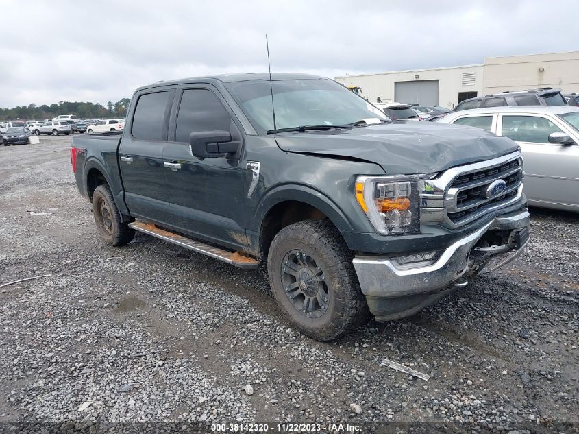 2021 FORD F-150 XLT - 1FTFW1E59MKE34527