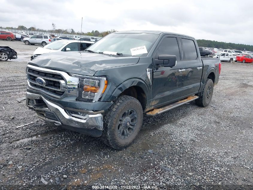 2021 FORD F-150 XLT - 1FTFW1E59MKE34527