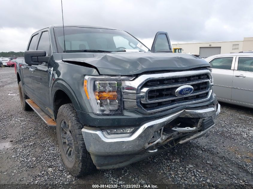 2021 FORD F-150 XLT - 1FTFW1E59MKE34527