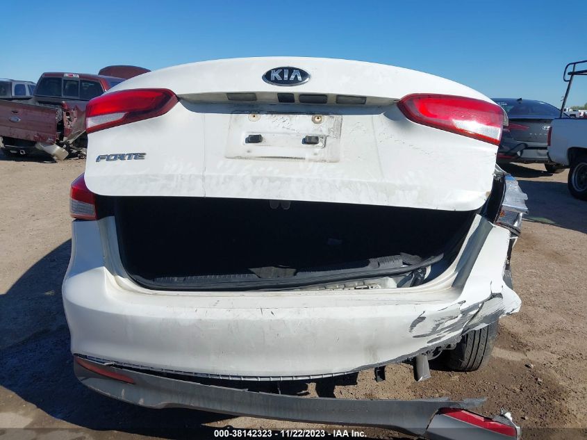 2017 KIA FORTE LX - 3KPFK4A7XHE052181