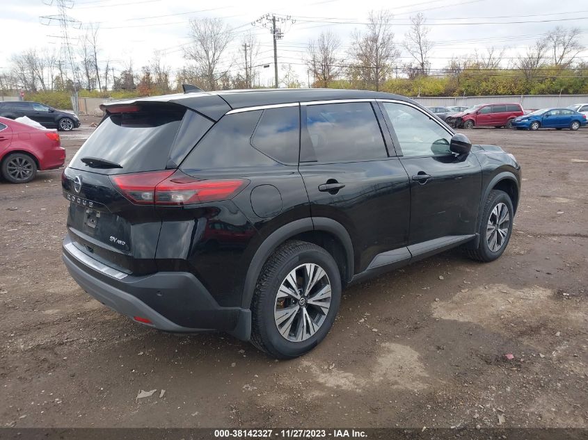 VIN JN8AT3BB0MW216093 Nissan Rogue SV INTELLIGENT AWD 4