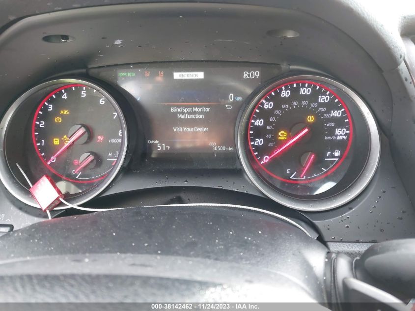 2022 TOYOTA CAMRY XSE - 4T1K61AK1NU012232