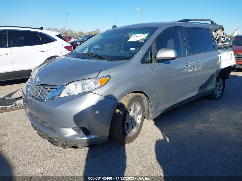 2014 TOYOTA SIENNA LE - 5TDKK3DC2ES519726